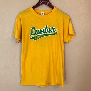 Vintage sports style short sleeved tee